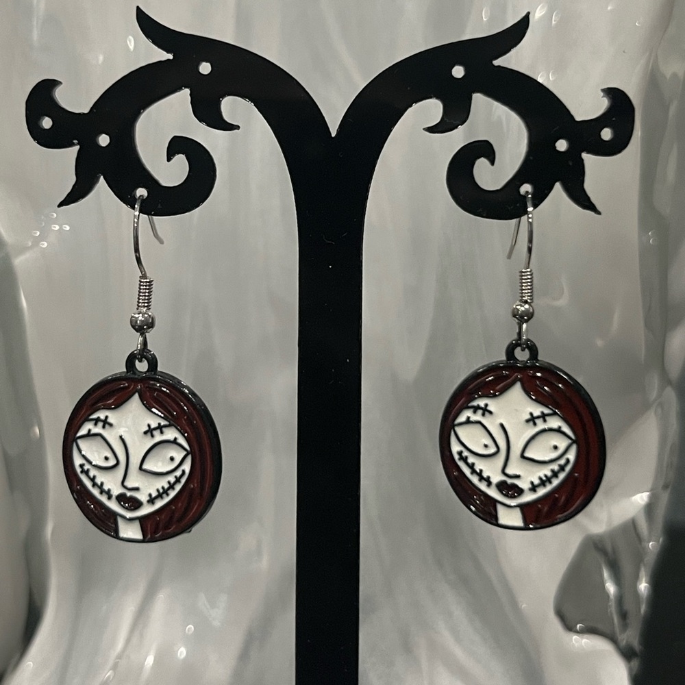 Halloween Earrings. Sally from Nightmare Before Christmas